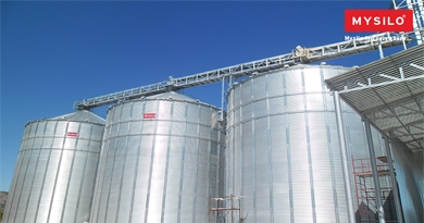 Hacim Gösenay | Düz Tabanlı Silo