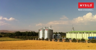 Aybaklar Kuruyemiş | Düz Tabanlı Silo